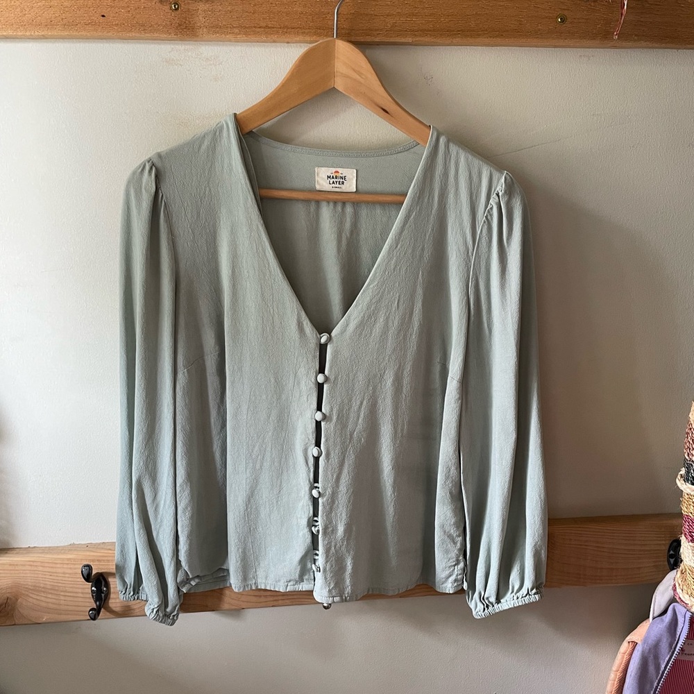 Marine layer blouse XS